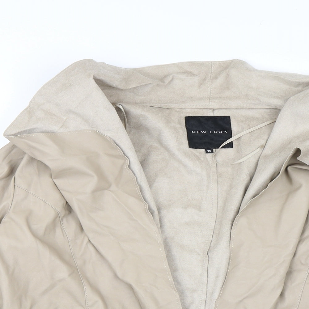 New Look Womens Beige   Jacket  Size 18