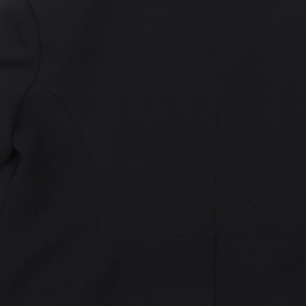 Pomodoro Womens Black   Jacket Blazer Size 14