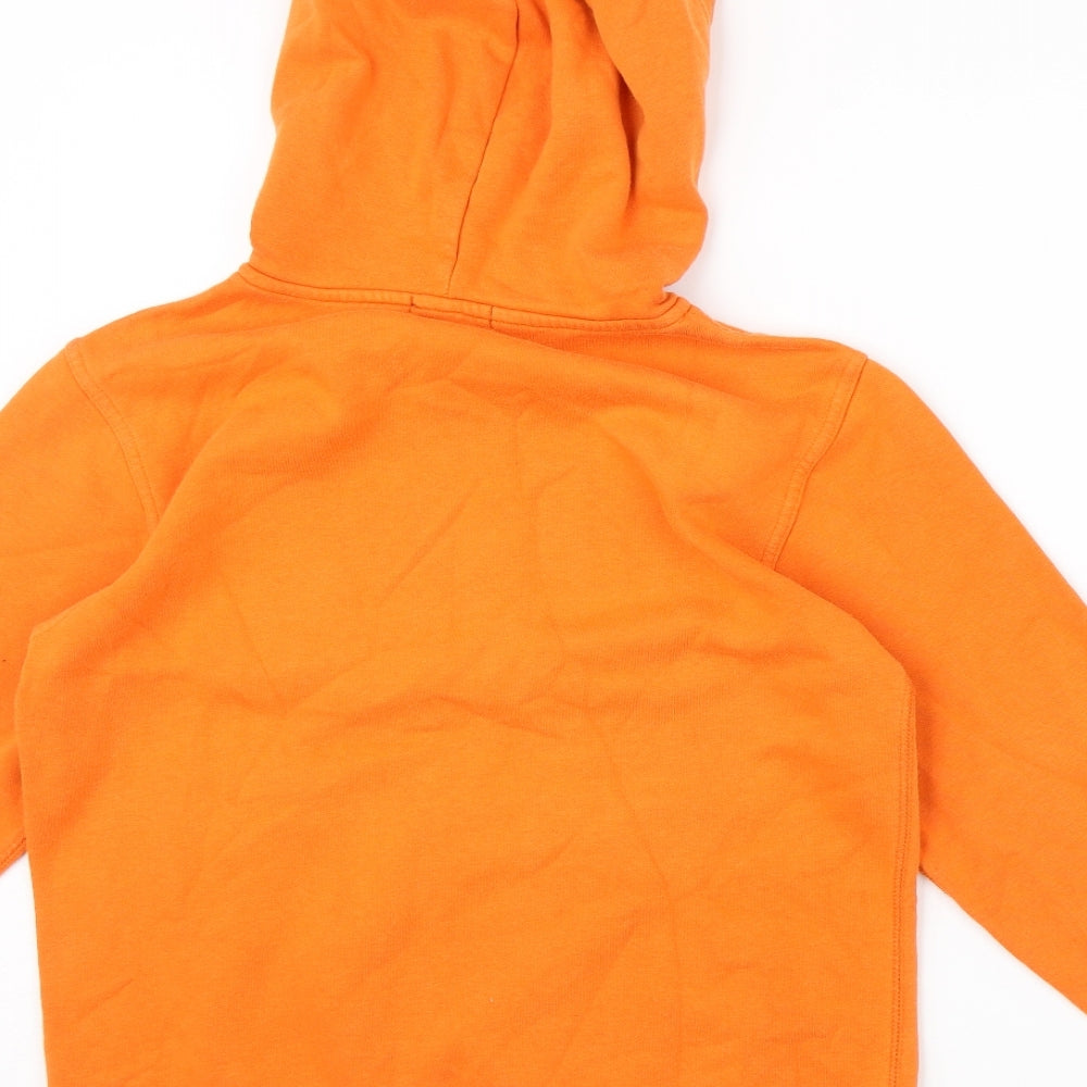 Gap Boys Orange   Pullover Hoodie Size 10-11 Years