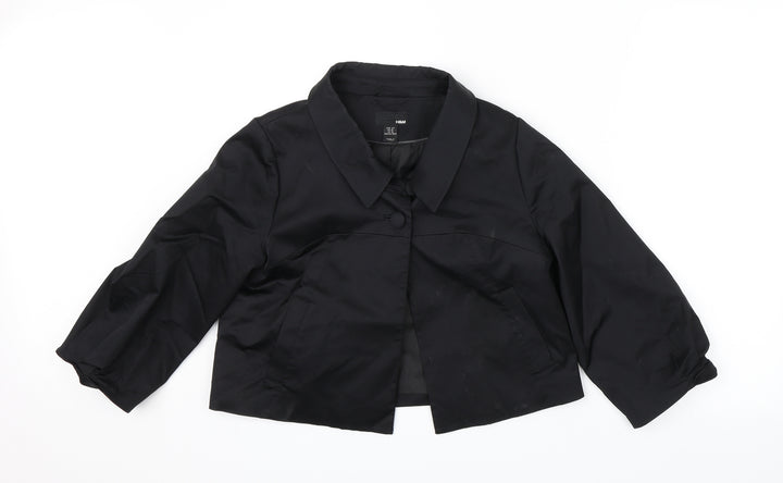 H&M Womens Black   Jacket  Size 12