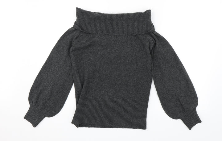 River Island Mens Grey Pullover Jumper Size XS