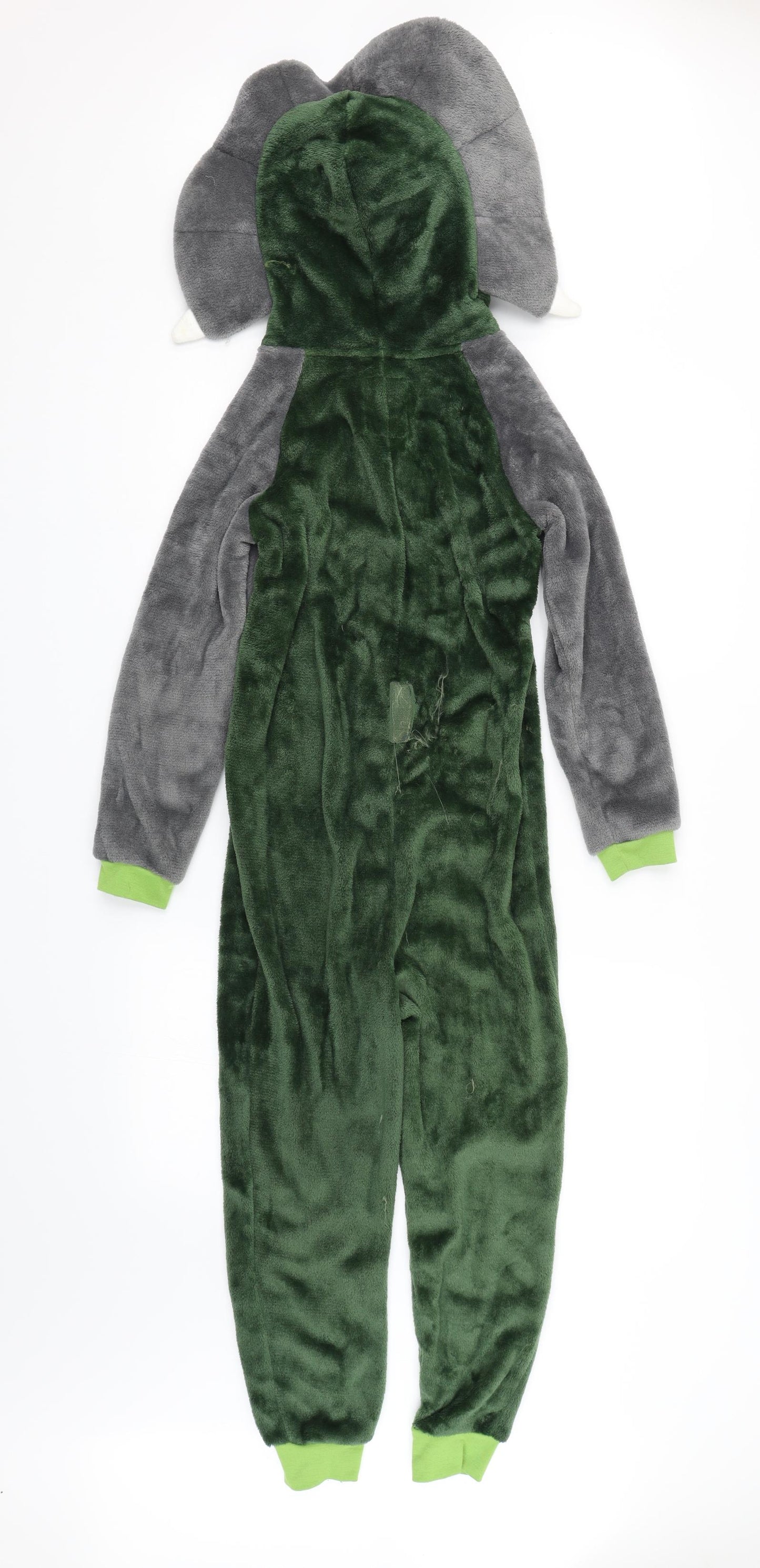 TU Boys Green Solid   One Piece Size 9-10 Years  - DInosaur