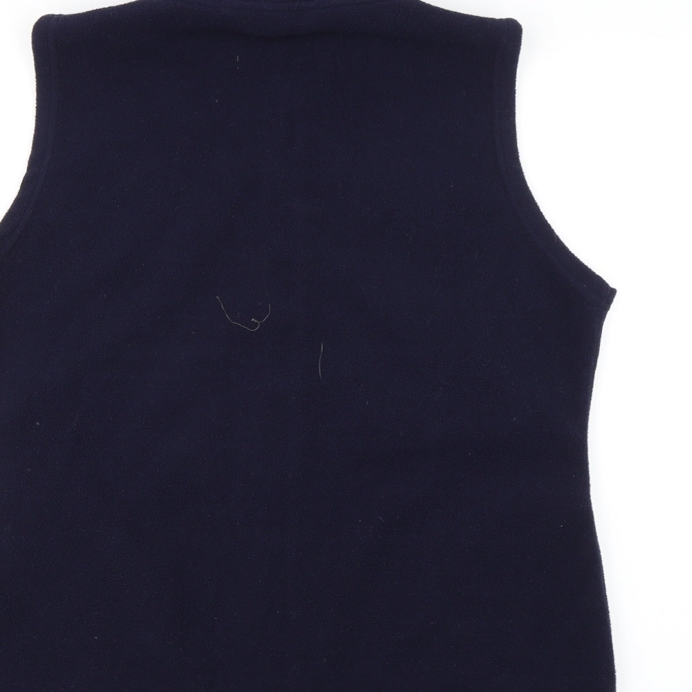 EWM Womens Blue   Vest Jumper Size M