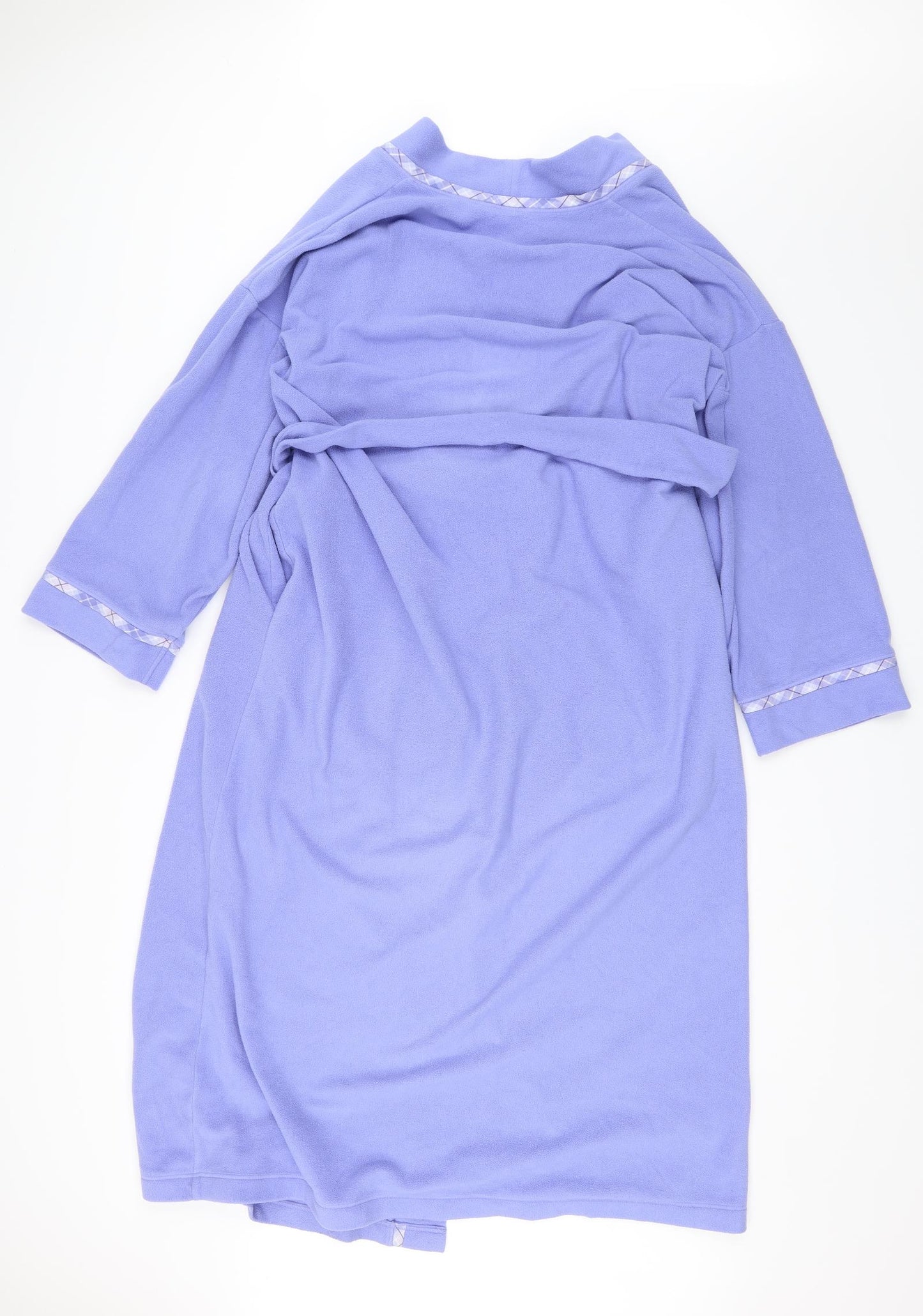 Marks and Spencer Womens Purple Solid  Top Robe Size 16