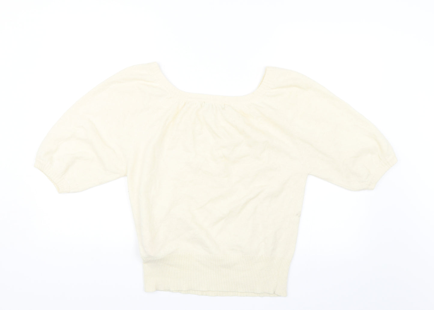 Reiss Womens White   Pullover Jumper Size M