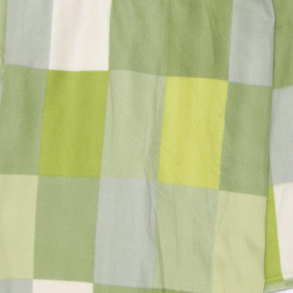 Revitive Womens Green Check  Jacket  One Size