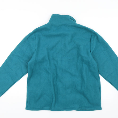 Anne De Lancay Womens Green   Full Zip Jumper Size S