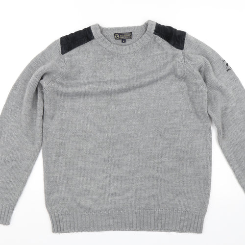 P.J. Field Mens Grey   Pullover Jumper Size S
