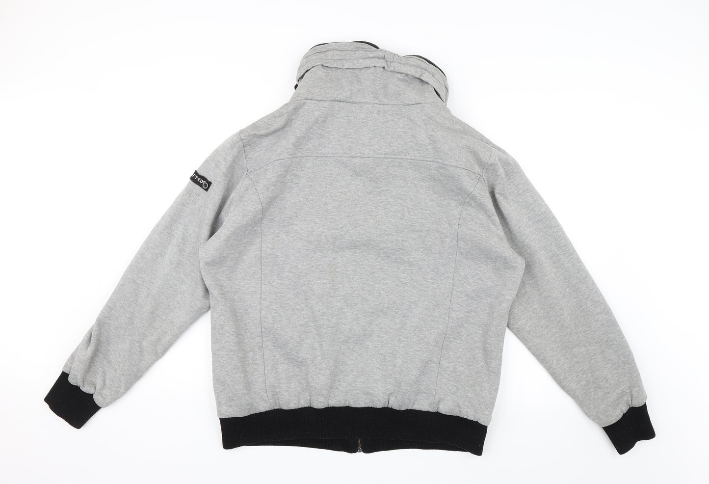 Crafted Mens Grey   Full Zip Jumper Size XL