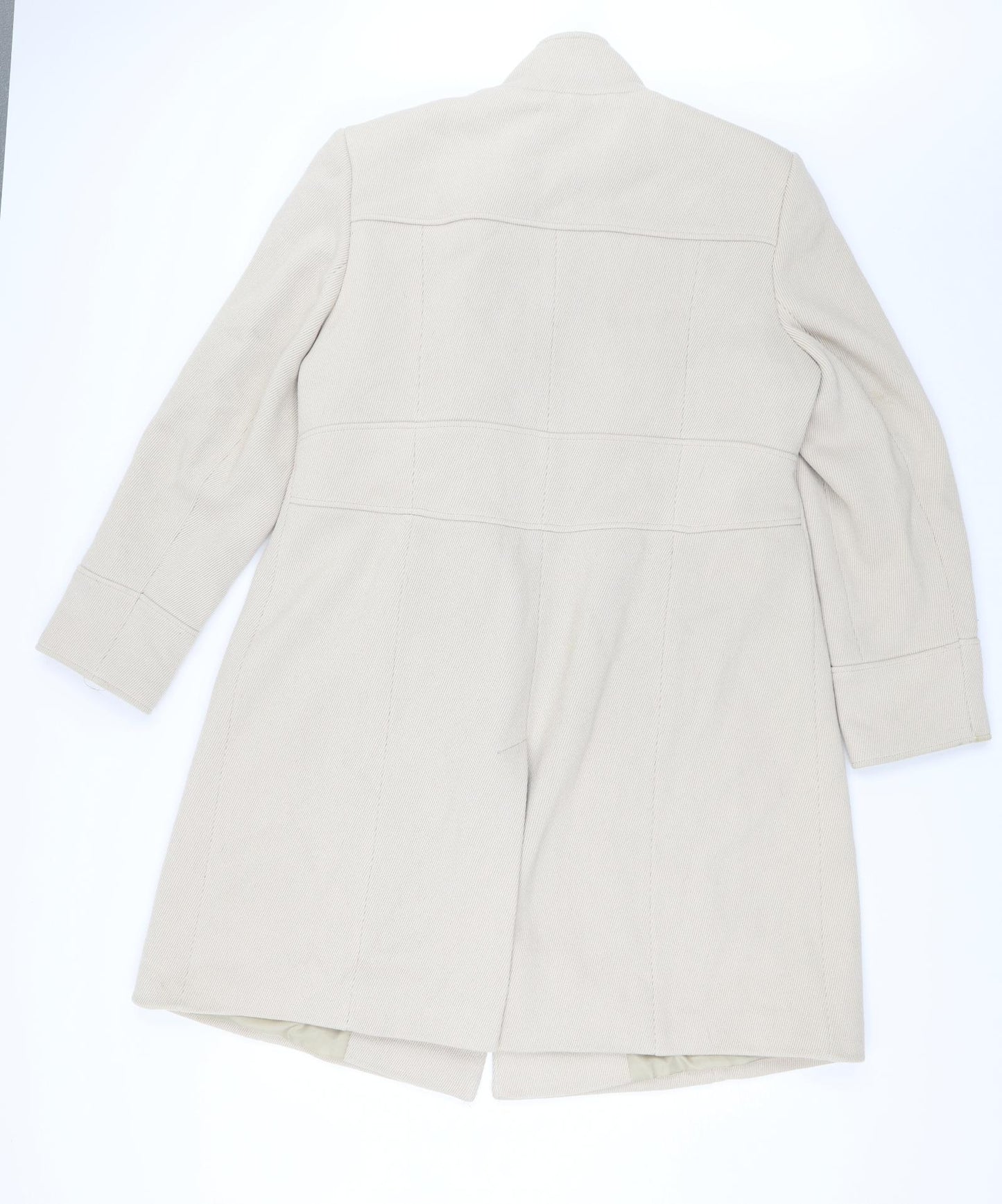 BHS Womens Beige   Overcoat Jacket Size 20