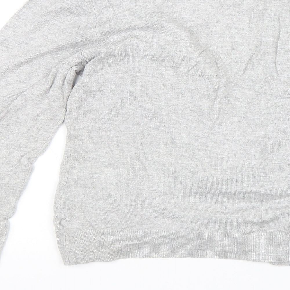 F&F Womens Grey   Cardigan Jumper Size 12