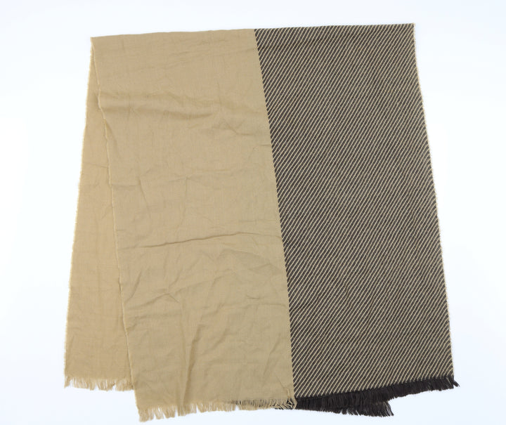 Preworn Unisex Brown Scarf