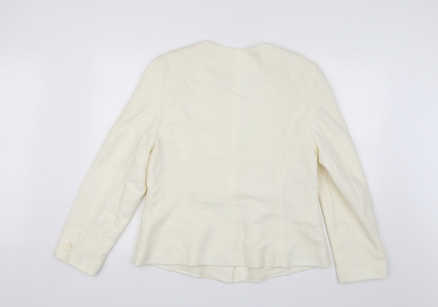 Sensations Womens White   Jacket  Size 18