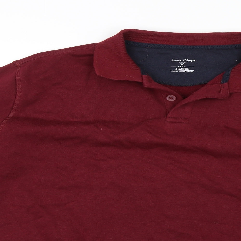 James Pringle  Mens Red   Pullover Jumper Size XL