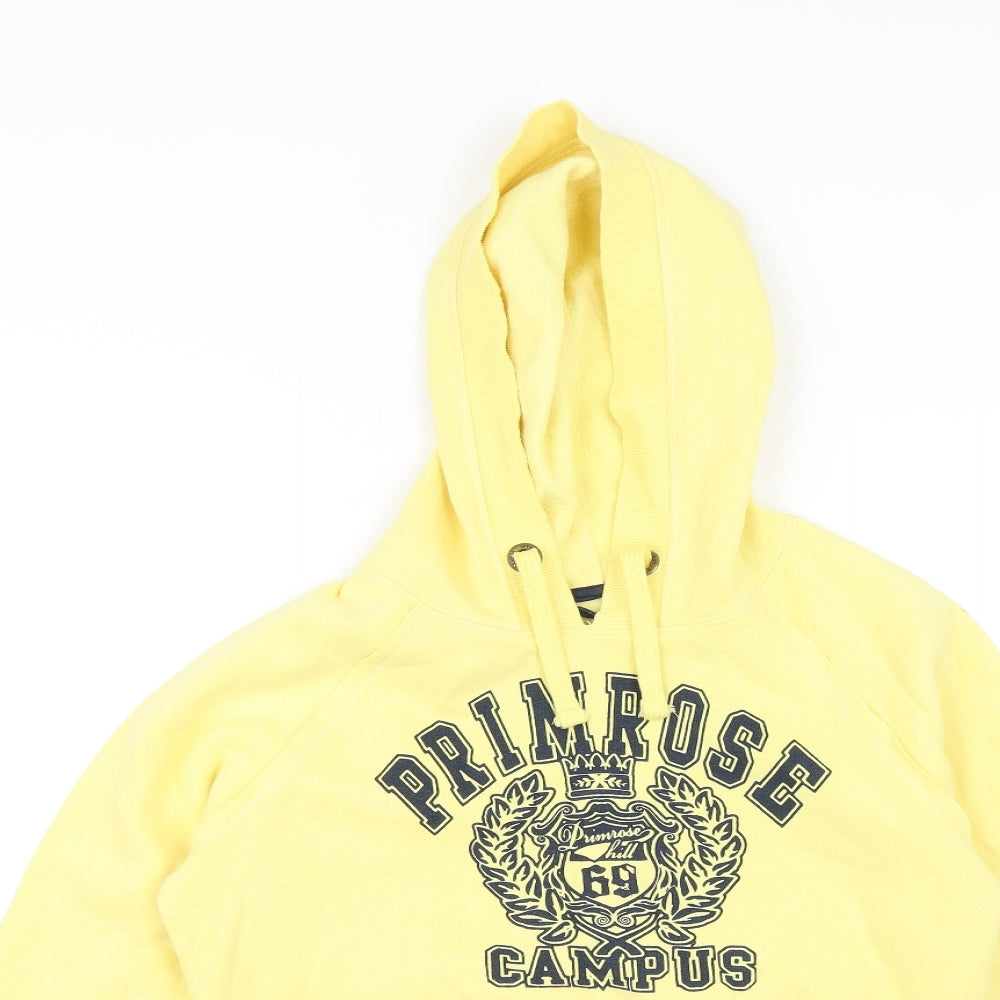 New Look Womens Yellow   Pullover Hoodie Size 12  - Primrose campus