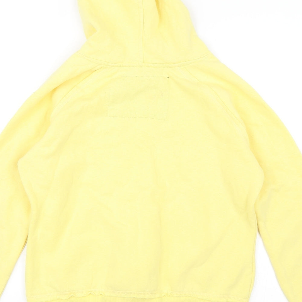 New Look Womens Yellow   Pullover Hoodie Size 12  - Primrose campus