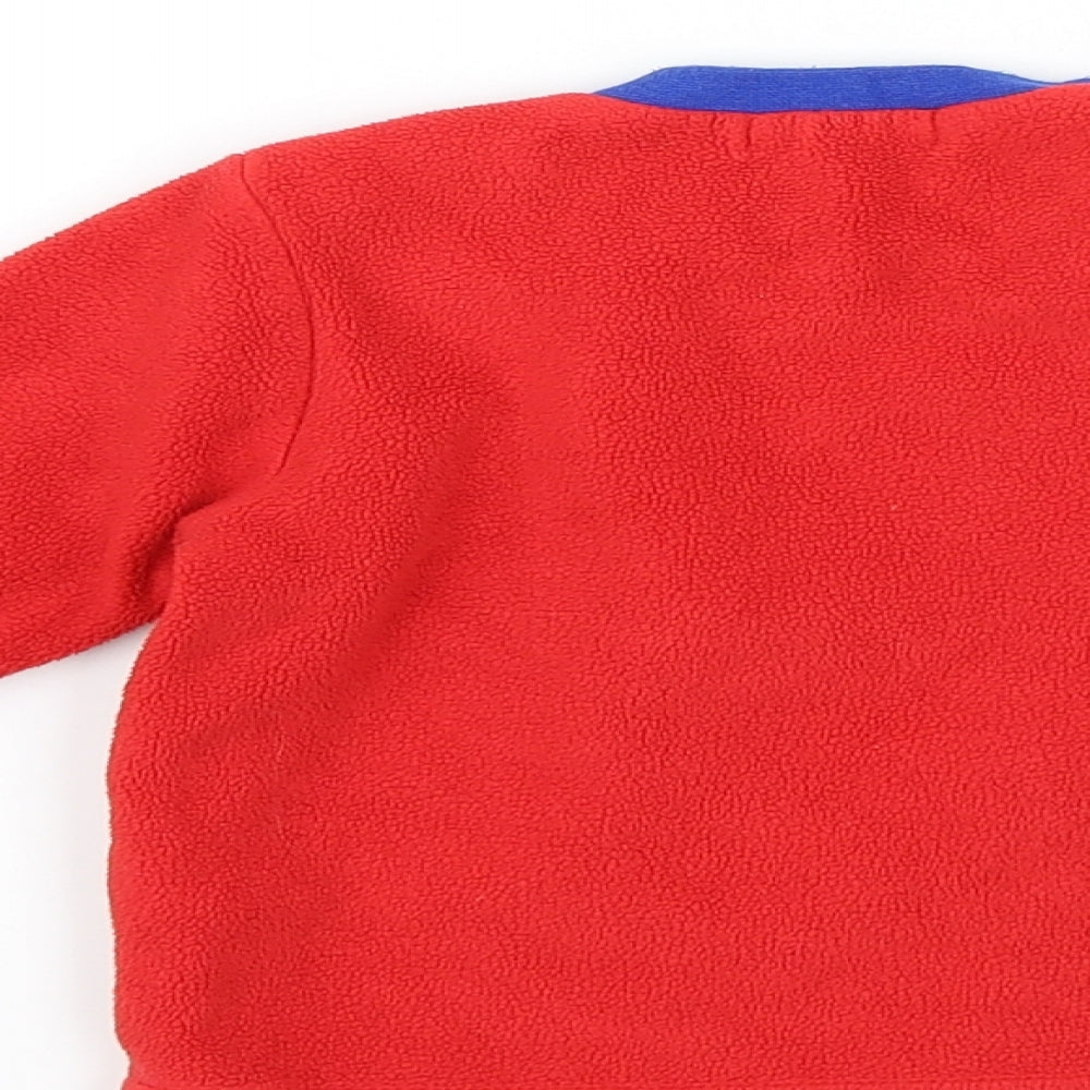 M&Co Baby Red   Pullover Jumper Size 18-24 Months  - Penguin