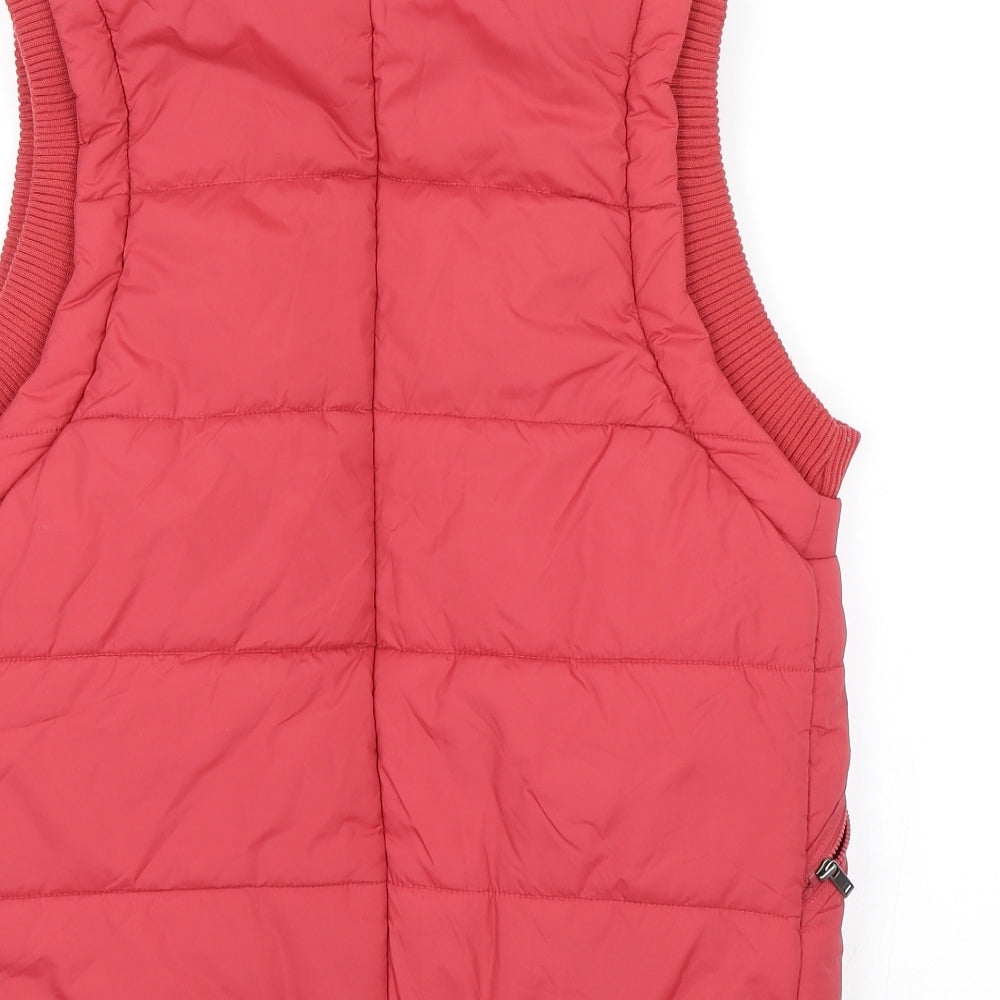 Diesel Womens Red   Gilet Jacket Size M