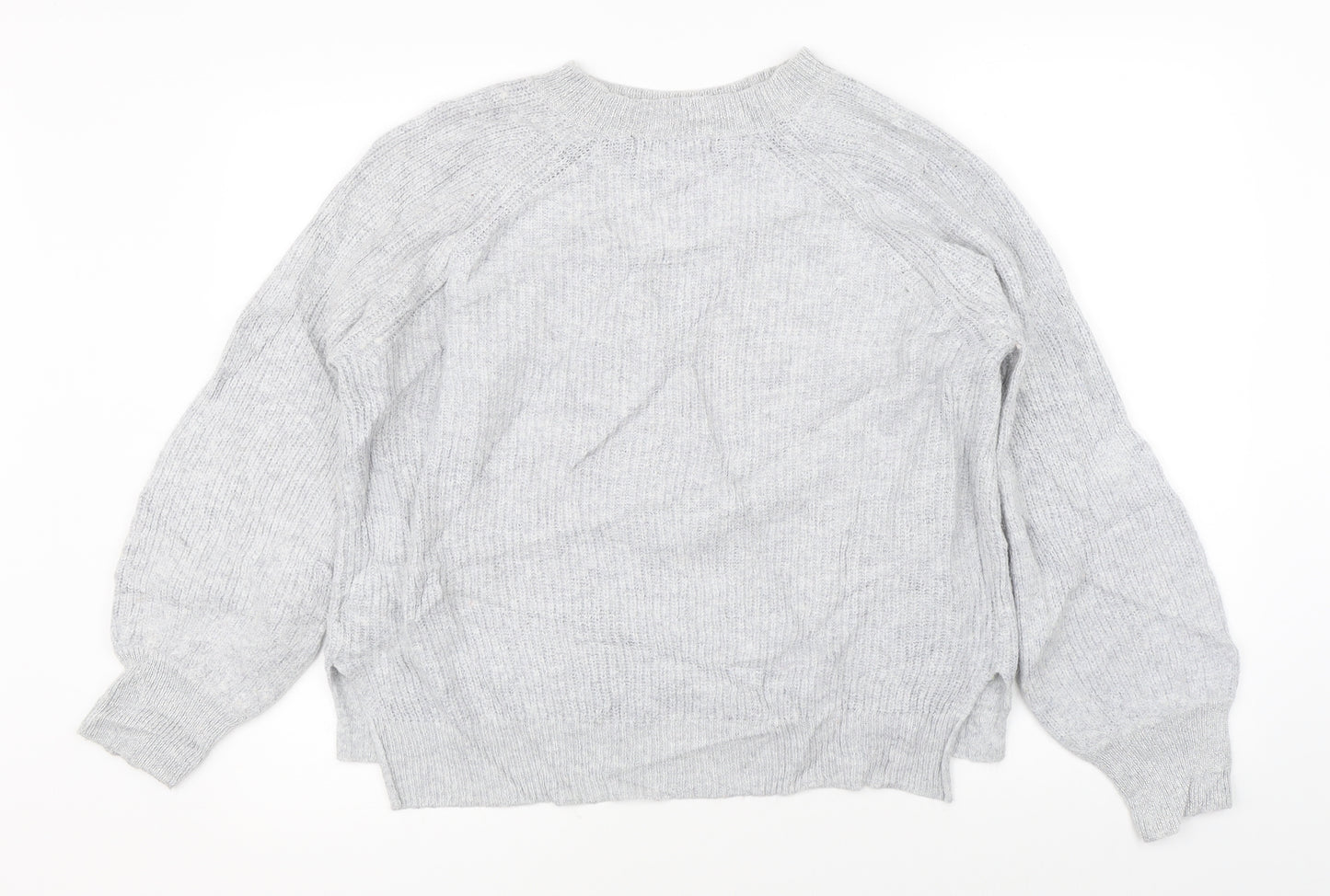 Marks & Spencer Womens Grey   Pullover Jumper Size M