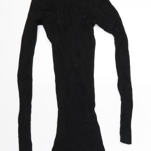 New Look Womens Black   Shirt Dress  Size 10