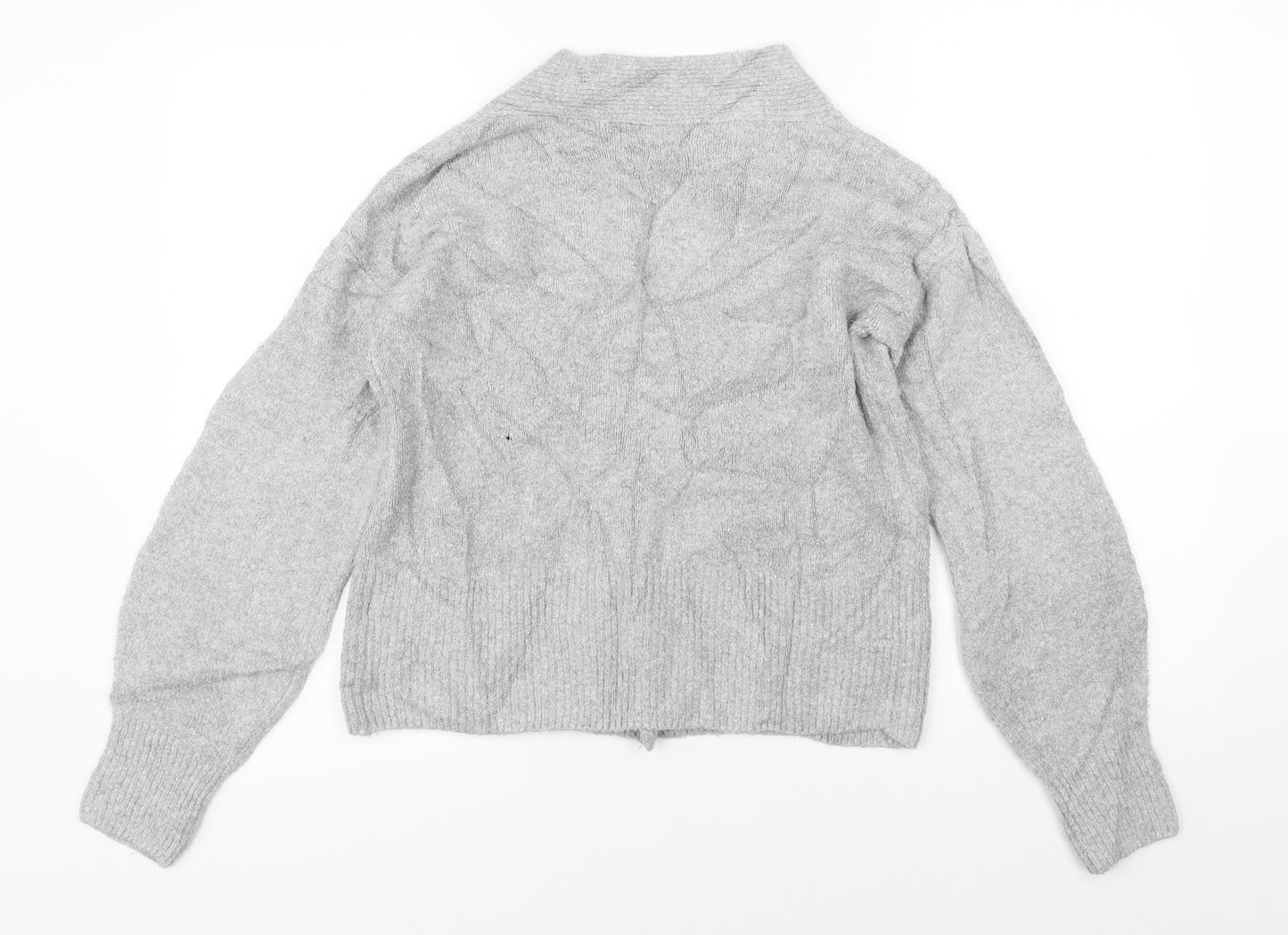 Marks & Spencer Womens Grey   Cardigan Jumper Size S