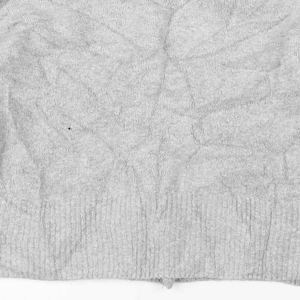 Marks & Spencer Womens Grey   Cardigan Jumper Size S