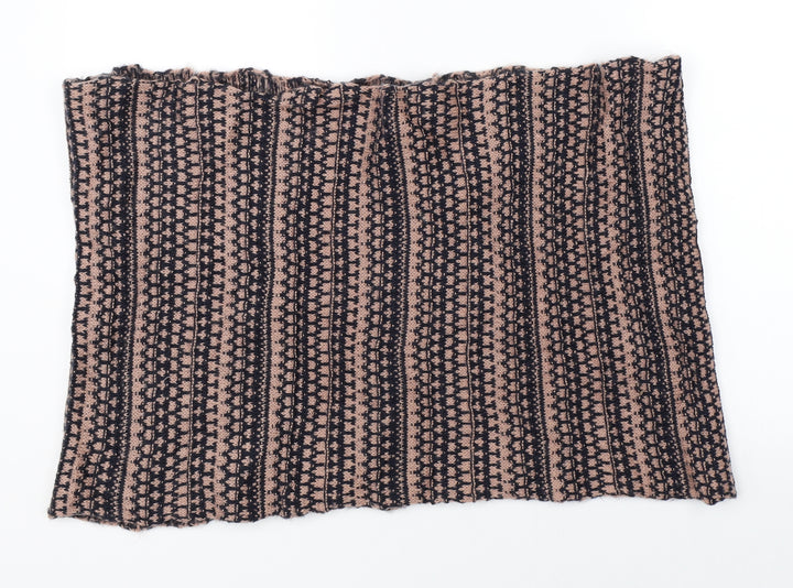 Preworn Womens Multicoloured Striped Knit  Scarf