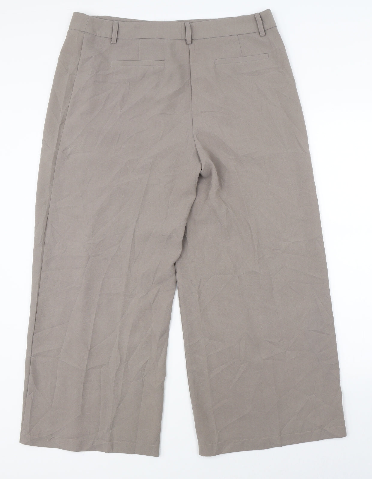 NEXT Womens Beige   Trousers  Size 16 L24 in