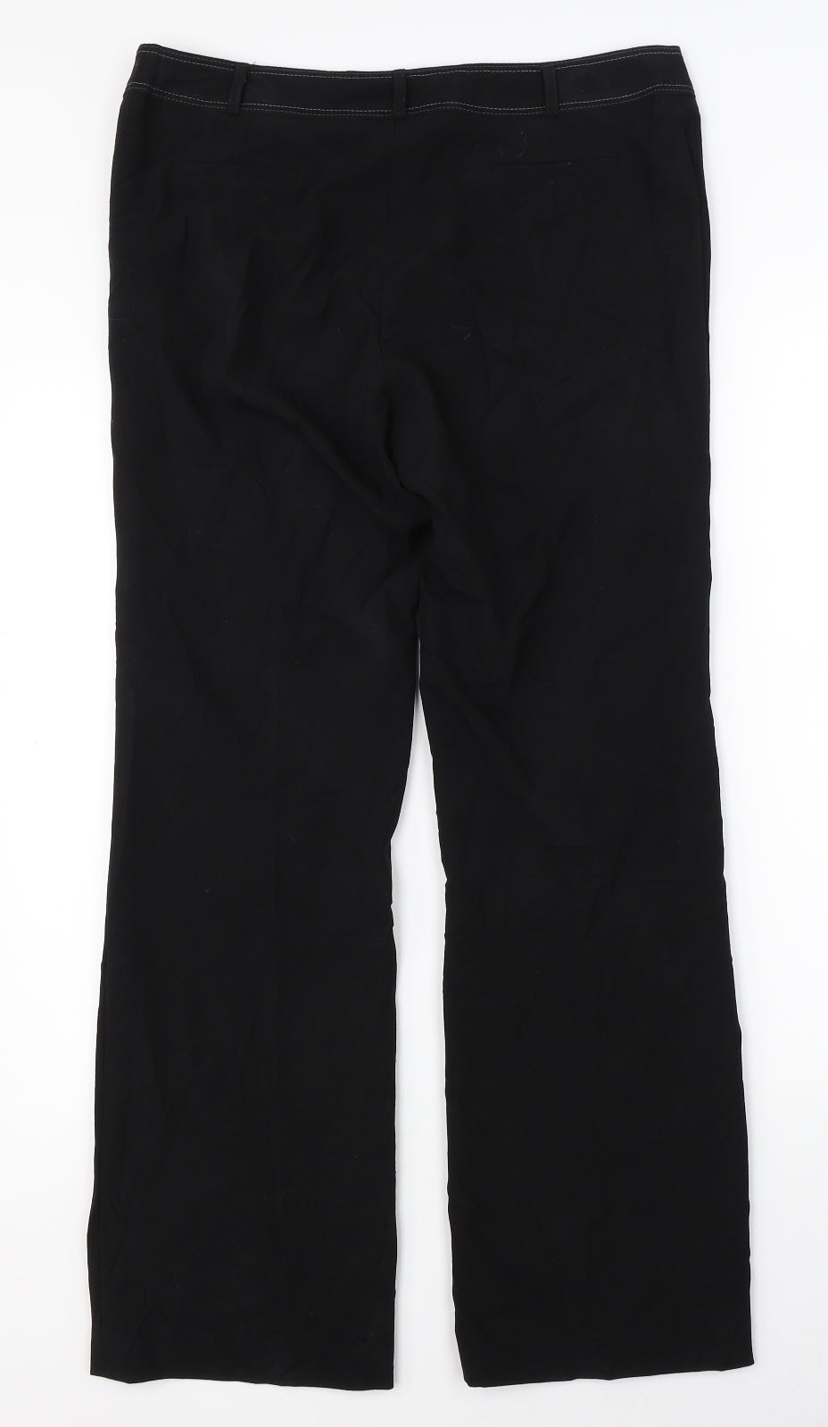 Dorothy Perkins  Womens Black   Dress Pants Trousers Size 12 L29 in