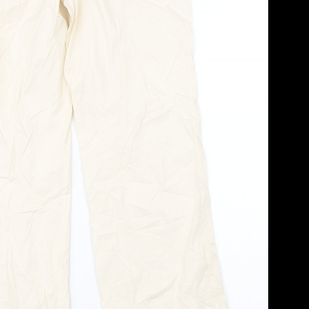 VIBE Womens Beige    Trousers Size 12 L29 in