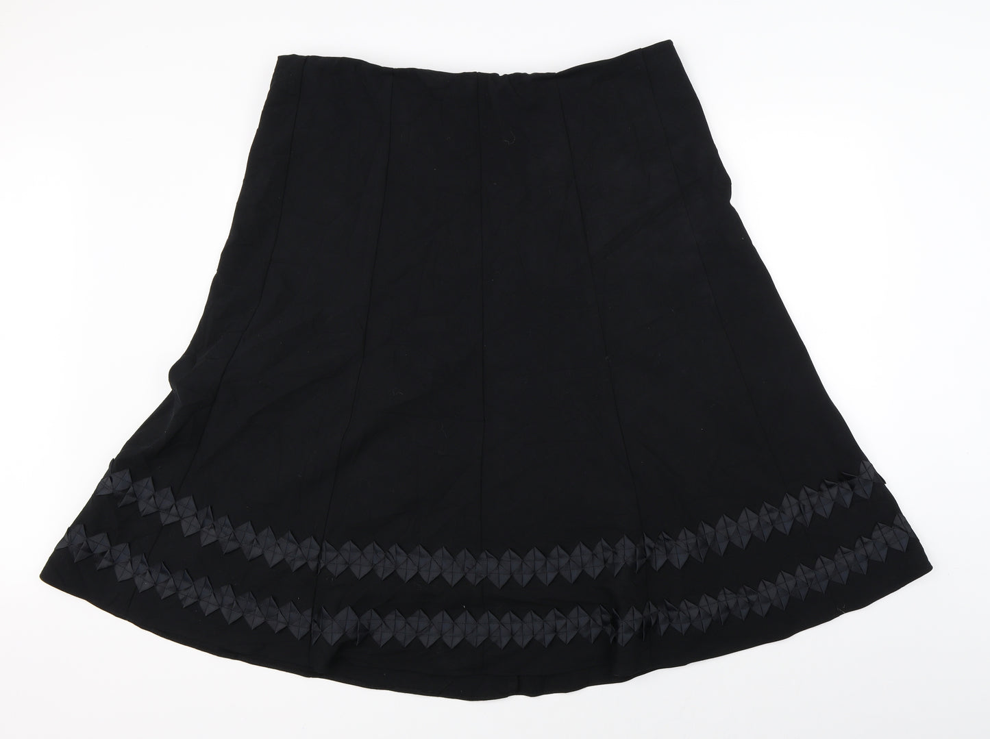 Marks & Spencer Womens Black   A-Line Skirt Size 20