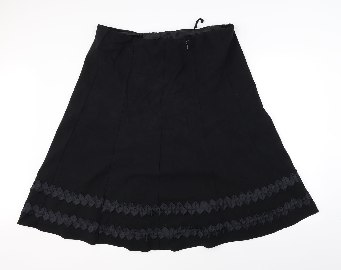 Marks & Spencer Womens Black   A-Line Skirt Size 20
