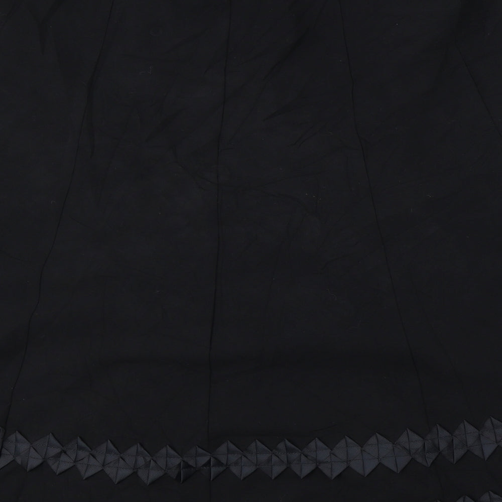 Marks & Spencer Womens Black   A-Line Skirt Size 20