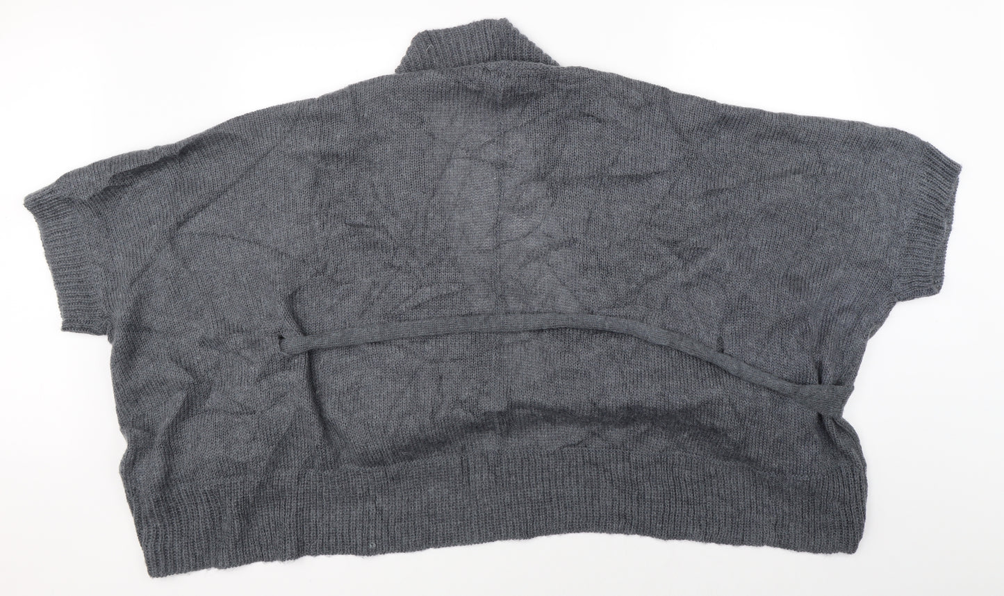 Oasis Womens Grey  Knit Cardigan Jumper Size M