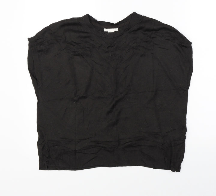H&M Womens Black   Basic Blouse Size S