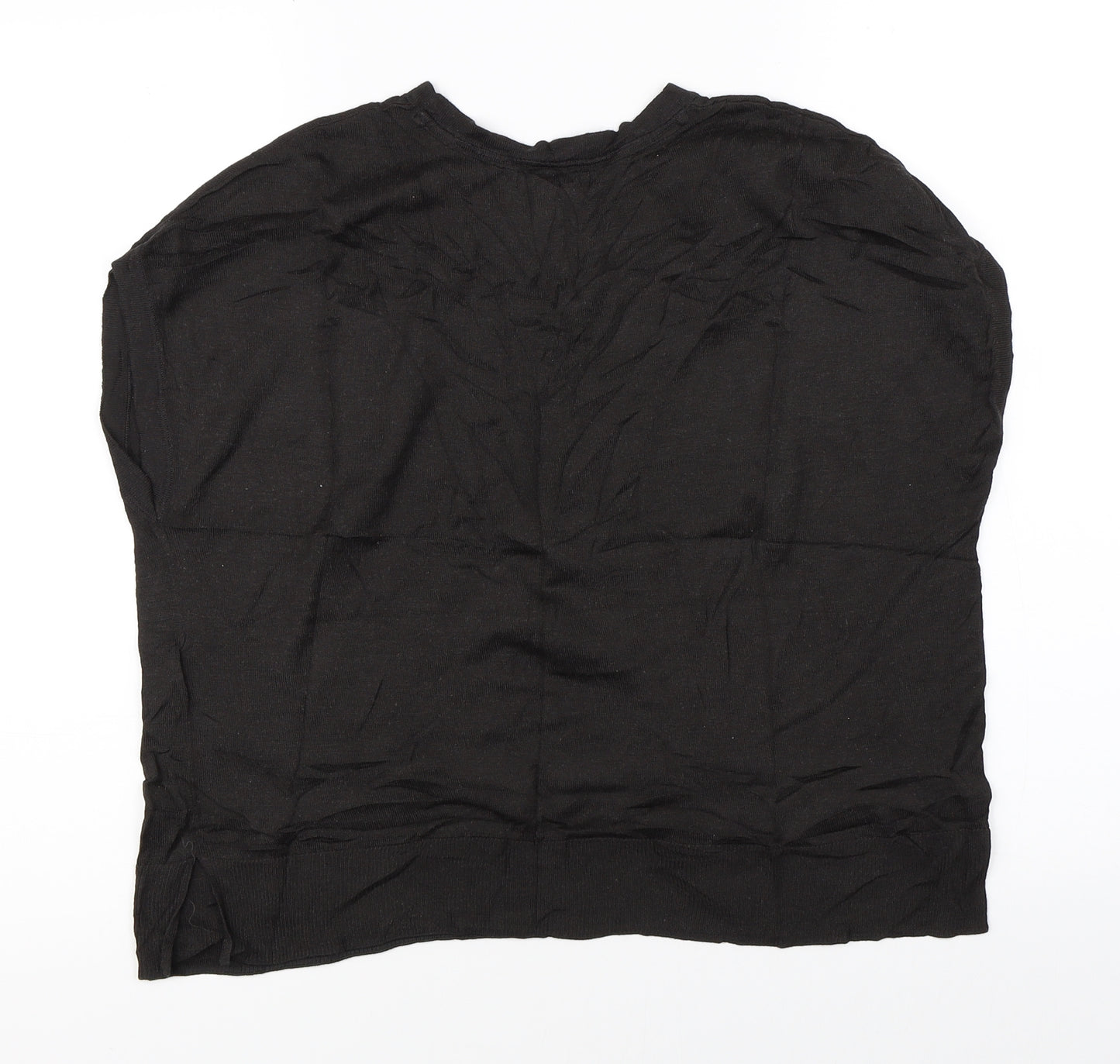 H&M Womens Black   Basic Blouse Size S