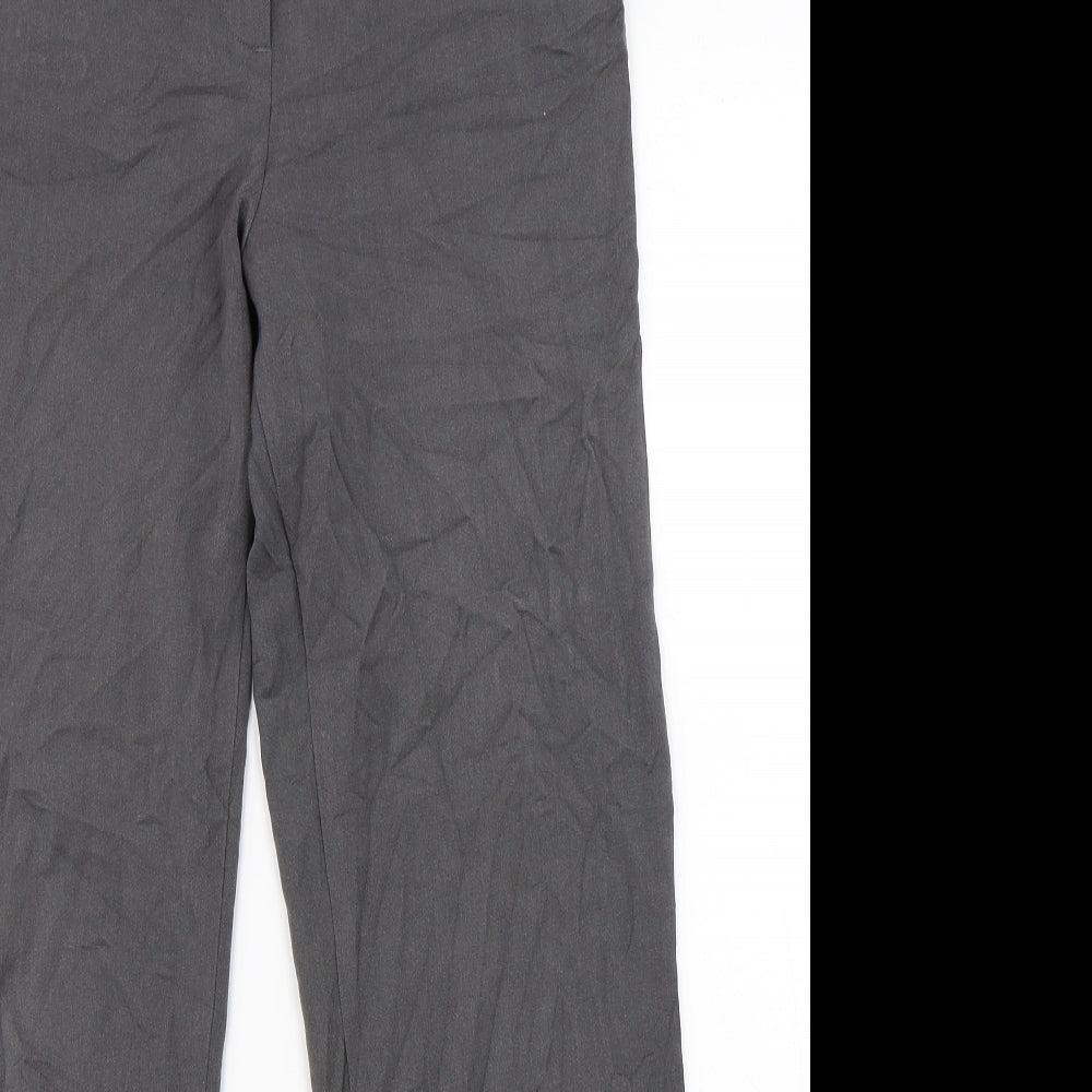 Marks & Spencer Womens Grey   Trousers  Size 10 L28 in