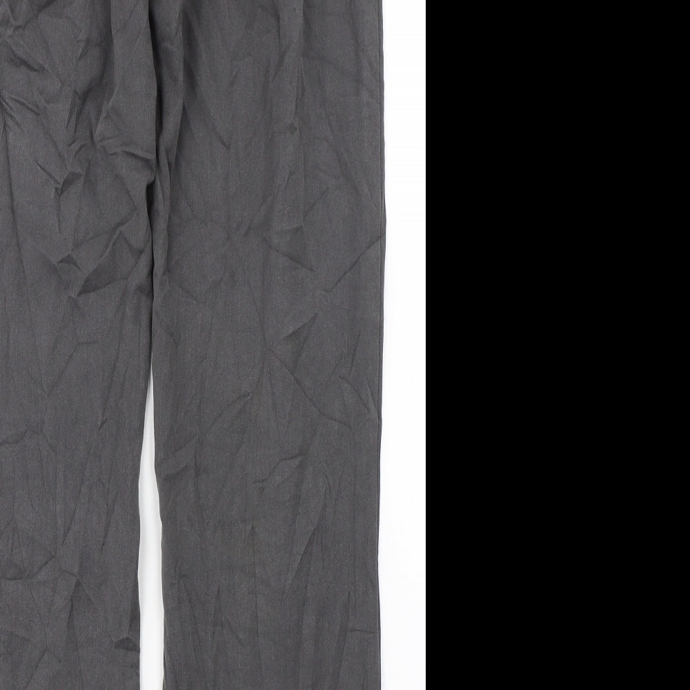 Marks & Spencer Womens Grey   Trousers  Size 10 L28 in