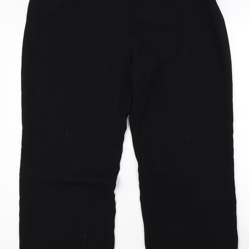 Precise Womens Black   Dress Pants Trousers Size 18 L28 in