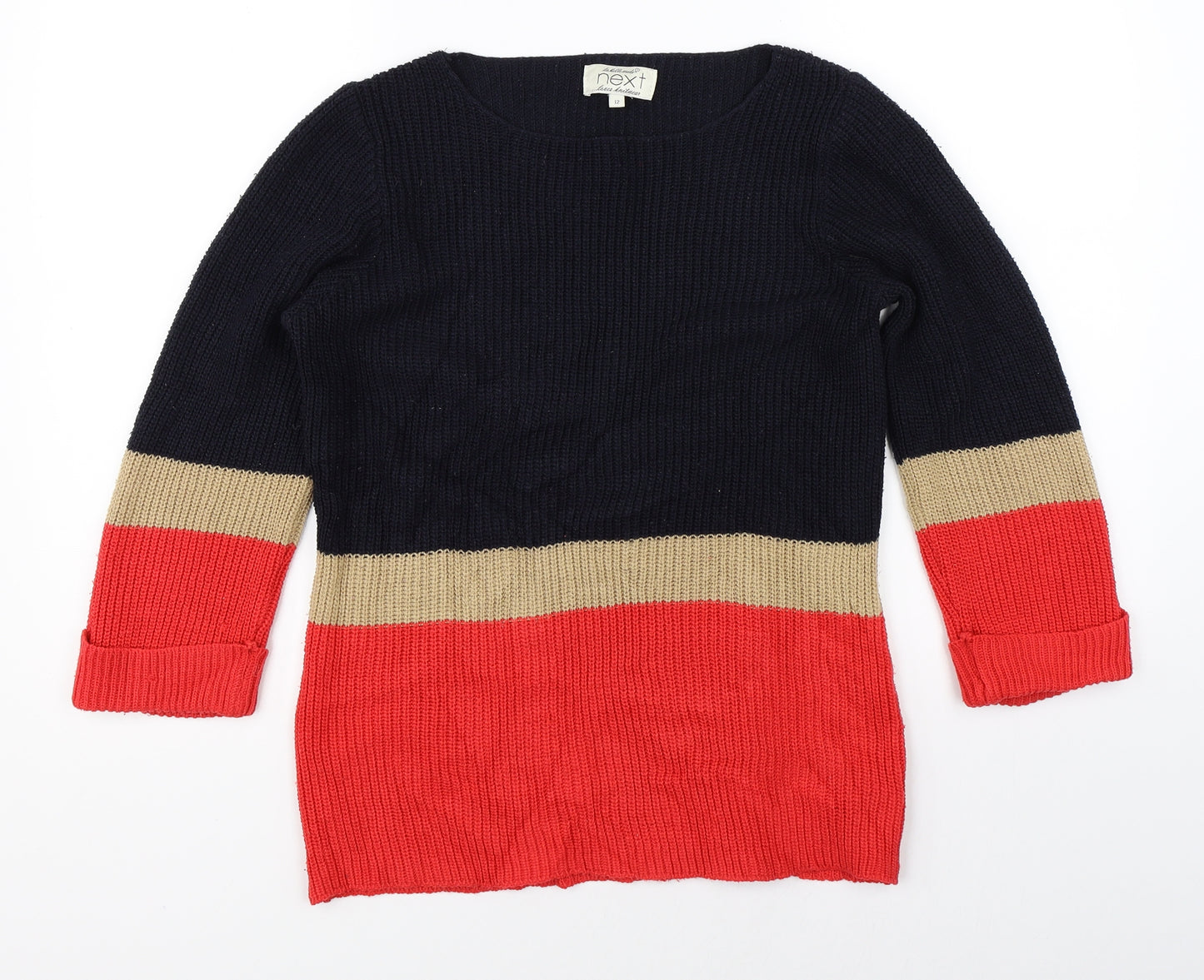 NEXT Womens Black   Pullover Jumper Size 12