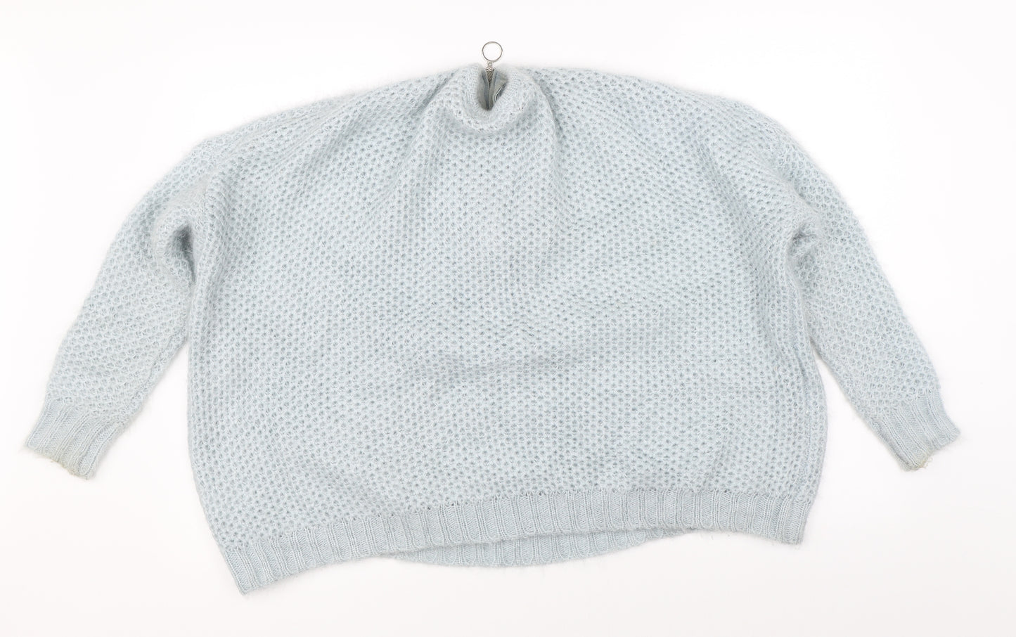QED London Womens Blue  Knit Pullover Jumper Size S