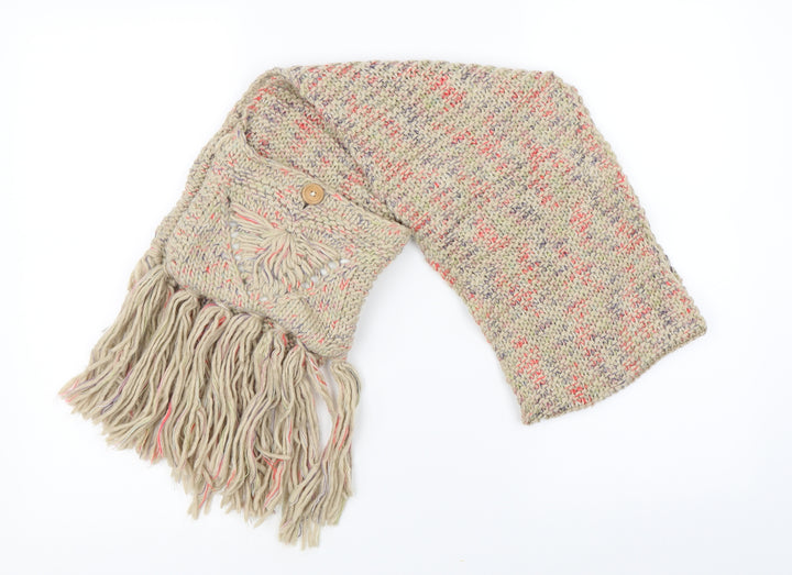 Preworn Womens Multicoloured  Knit  Scarf