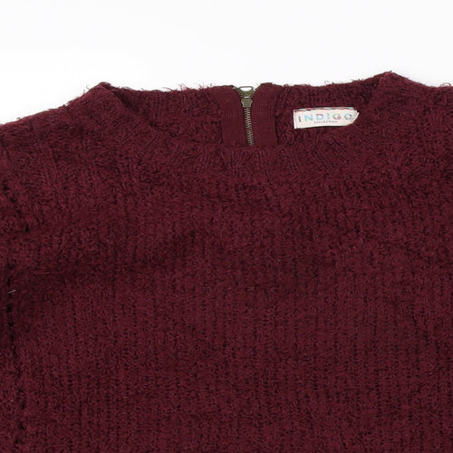 Marks & Spencer Womens Purple   Pullover Jumper Size 8