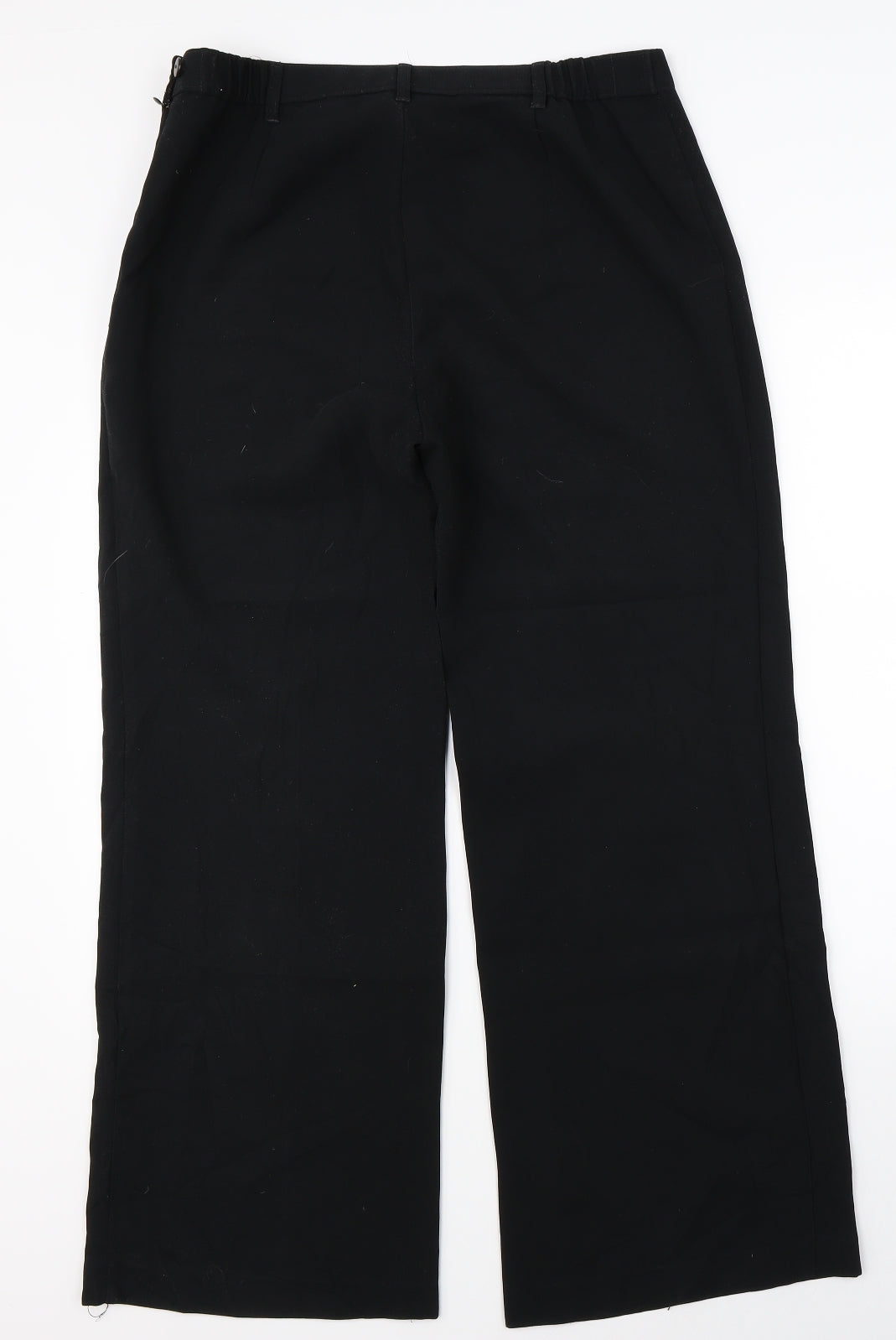 Marks & Spencer Womens Black   Dress Pants Trousers Size 14 L28 in