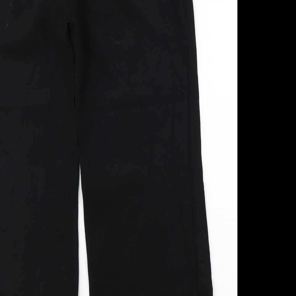 Marks & Spencer Womens Black   Dress Pants Trousers Size 14 L28 in