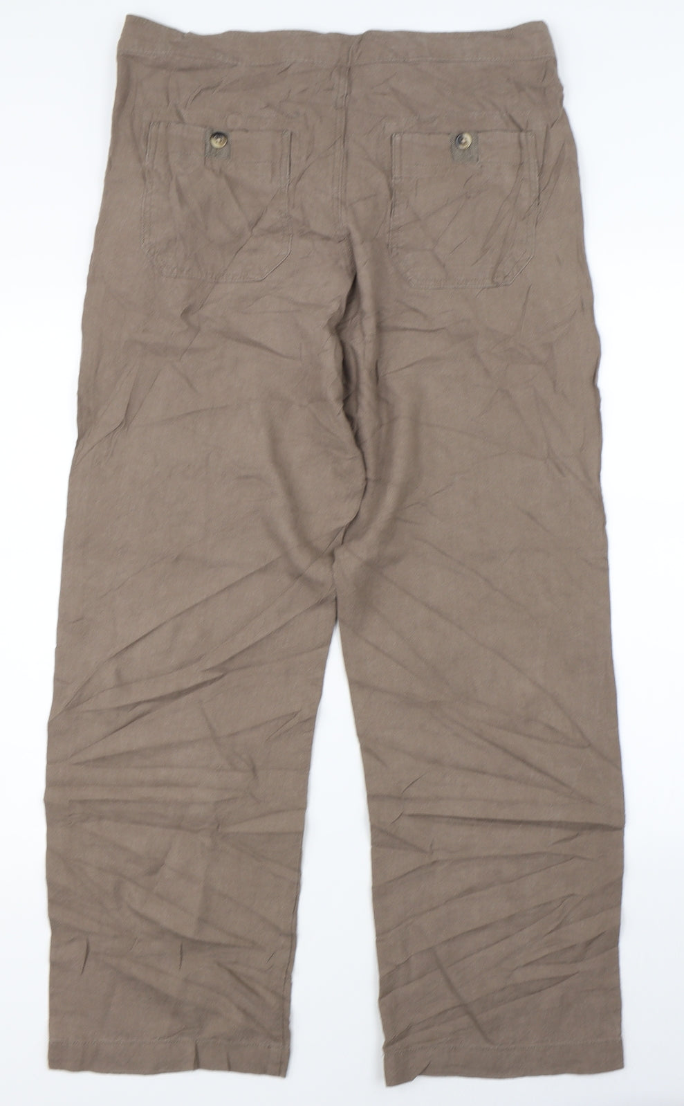 Marks & Spencer Mens Brown   Trousers  Size 34 L30 in