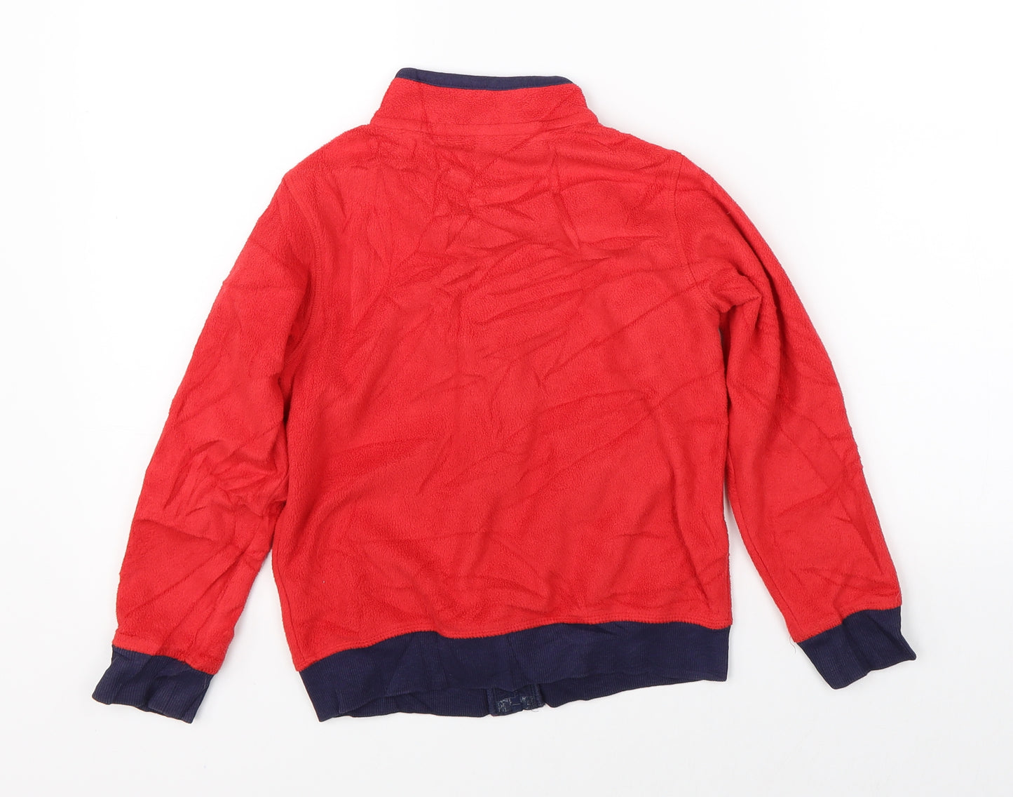 Marks & Spencer Boys Red   Full Zip Jumper Size 6-7 Years