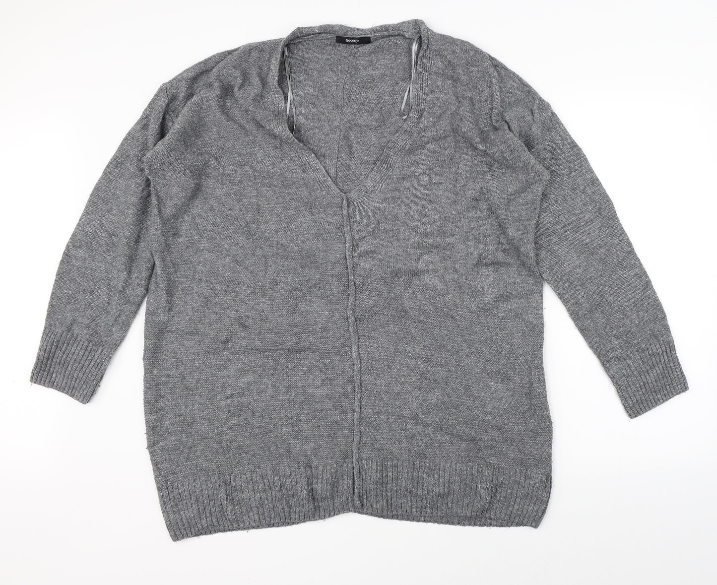 George Womens Grey   Pullover Jumper Size 16