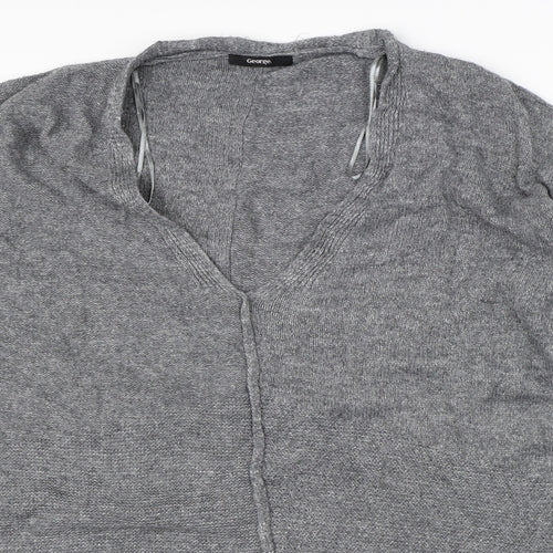 George Womens Grey   Pullover Jumper Size 16