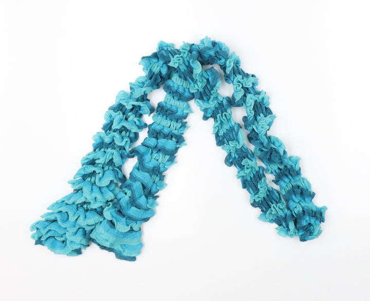Preworn Womens Blue    Scarf